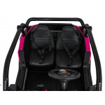 Elektrická Bugina - Racing Road 2000 - ružová